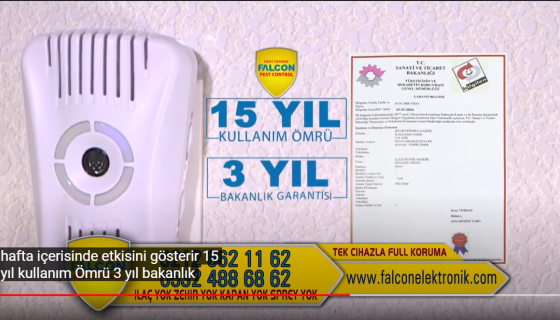 FCN 01 Falcon Ozon Fare Böcek Akrep Sinek örümcek kocucu ( yeni versiyon )